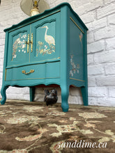Load image into Gallery viewer, Upcycled Deco Birds Cabinet