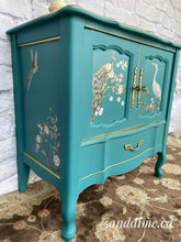 Load image into Gallery viewer, Upcycled Deco Birds Cabinet
