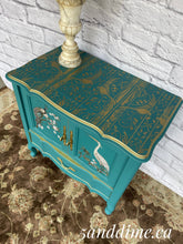 Load image into Gallery viewer, Upcycled Deco Birds Cabinet