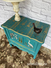 Load image into Gallery viewer, Upcycled Deco Birds Cabinet