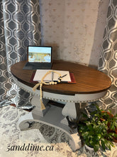 Load image into Gallery viewer, Upcycled Antique Writing Desk