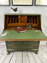 Load image into Gallery viewer, Vintage Secretary Desk