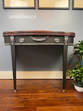 Load image into Gallery viewer, Upcycled Vintage Card/Games Table