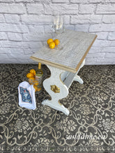 Load image into Gallery viewer, Upcycled Vintage Magazine Table