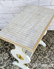 Load image into Gallery viewer, Upcycled Vintage Magazine Table