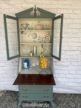 Load image into Gallery viewer, Upcycled Vintage Desk with Hutch