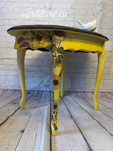 Load image into Gallery viewer, Upcycled Sunflower Accent Table