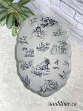 Load image into Gallery viewer, Cottage Toile Sister Tables (2)