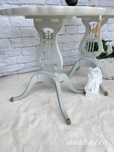 Load image into Gallery viewer, Cottage Toile Sister Tables (2)