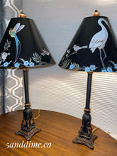 Load image into Gallery viewer, Upcycled Pair of Vintage Lamps
