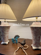Load image into Gallery viewer, Upcycled Pair of Vintage Lamps
