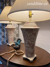 Load image into Gallery viewer, Upcycled Pair of Vintage Lamps