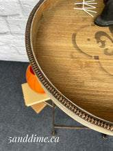 Load image into Gallery viewer, Upcycled Industrial Folding Table