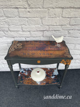 Load image into Gallery viewer, Upcycled Industrial Farmhouse Console Table