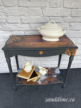Load image into Gallery viewer, Upcycled Industrial Farmhouse Console Table
