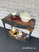 Load image into Gallery viewer, Upcycled Industrial Farmhouse Console Table