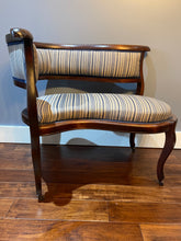 Load image into Gallery viewer, Antique Victorian Ladies Parlor Settee