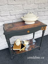 Load image into Gallery viewer, Upcycled Industrial Farmhouse Console Table