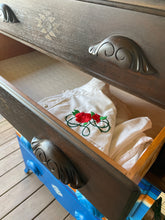 Load image into Gallery viewer, Upcycled Vintage 2 over 3 Chest of Drawers