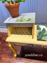 Load image into Gallery viewer, Upcycled Vintage Gossip Bench