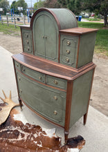 Load image into Gallery viewer, Upcycled Antique Dome-top Chest of Drawers
