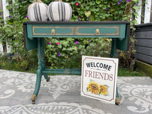 Load image into Gallery viewer, Upcycled Vintage Dropleaf Desk