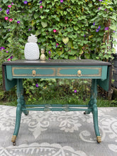 Load image into Gallery viewer, Upcycled Vintage Dropleaf Desk