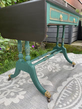 Load image into Gallery viewer, Upcycled Vintage Dropleaf Desk