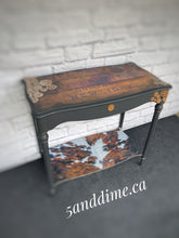 Load image into Gallery viewer, Upcycled Industrial Farmhouse Console Table