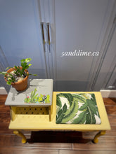 Load image into Gallery viewer, Upcycled Vintage Gossip Bench