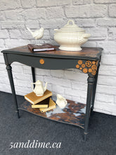 Load image into Gallery viewer, Upcycled Industrial Farmhouse Console Table
