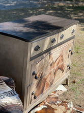 Load image into Gallery viewer, Rustic Horses Dresser