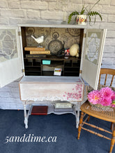 Load image into Gallery viewer, Upcycled Renaissance Revival Drop Front Secretary