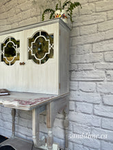 Load image into Gallery viewer, Upcycled Renaissance Revival Drop Front Secretary