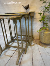 Load image into Gallery viewer, Heirloom Roses Nesting Tables
