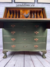 Load image into Gallery viewer, Vintage Secretary Desk
