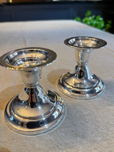 Load image into Gallery viewer, Vintage Sterling Silver Candlesticks - Newport 1682 (Set of 2)
