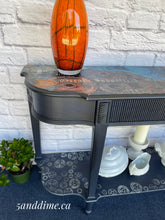 Load image into Gallery viewer, Upcycled Industrial Inspired Sofa/Console Table
