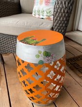 Load image into Gallery viewer, Orange Is The New Black Garden Drum Tables
