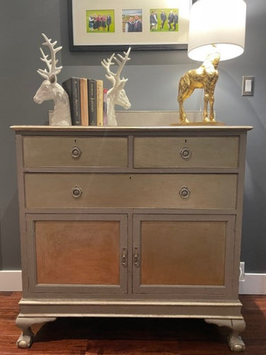 Antique Cabinet re-designed by Interior Designer James Connelly