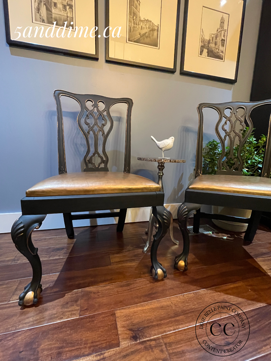 Upcycled Chippendale Chairs